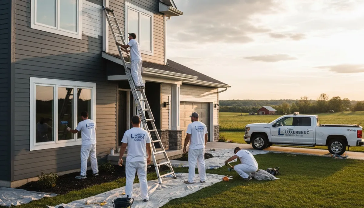 House painting services in Green Bay, WI for residential interior and exterior painting projects