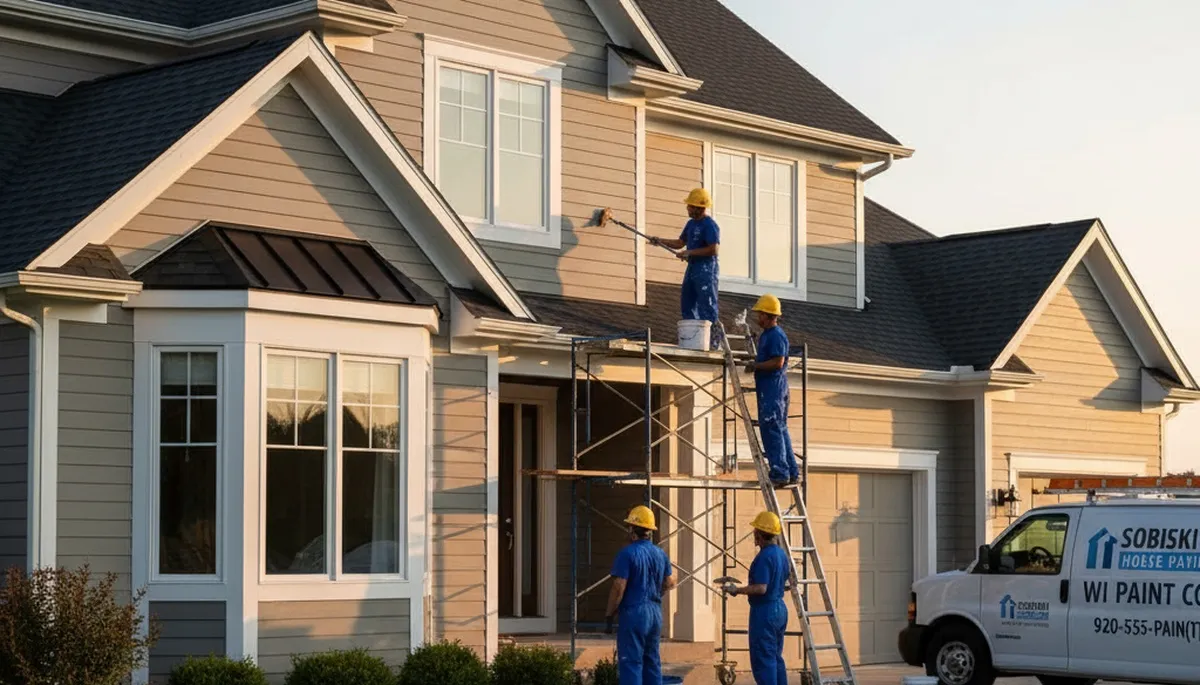 Professional house painting service in Green Bay, WI for interior and exterior home projects