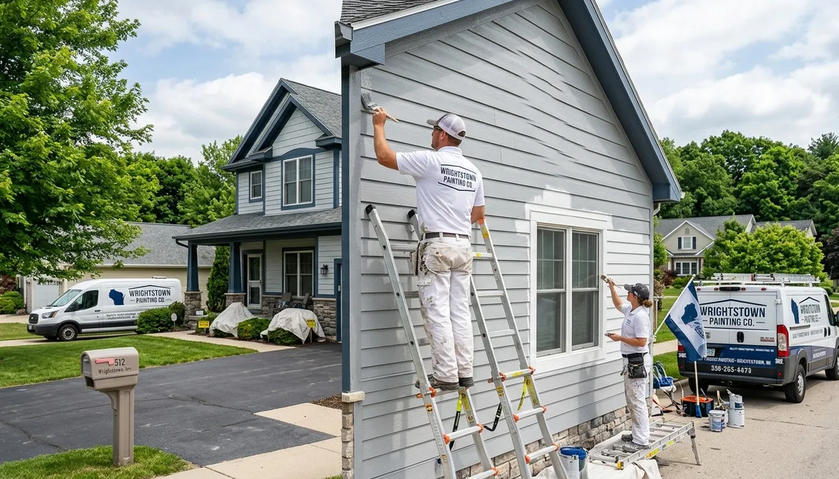 Professional house painters in Green Bay WI providing expert exterior home painting services